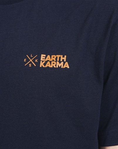 Elsk - Karma Brushed T-Shirt - Dark Navy